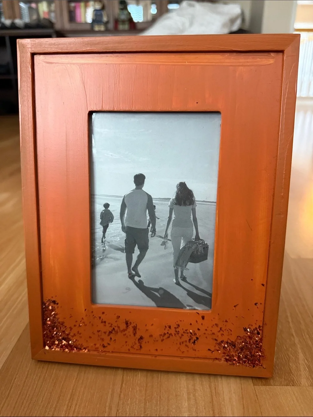 Vintage bright orange